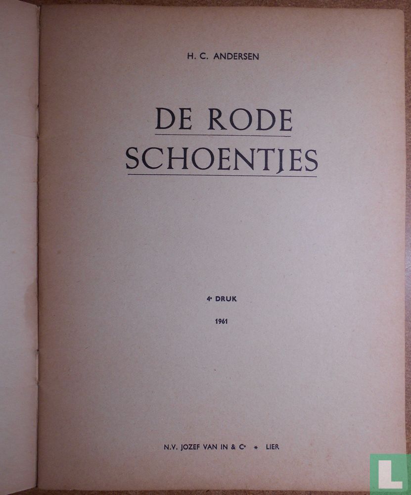 De rode schoentjes
