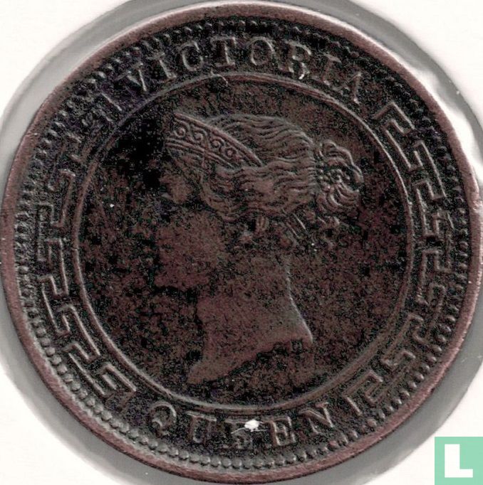 Ceylon ½ Cent 1901