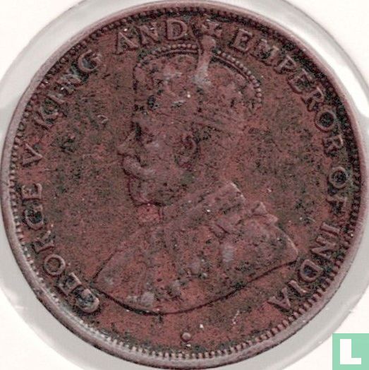 Ceylon 1 cent 1917