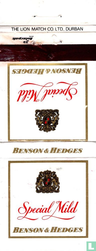 Special Mild Benson & Hedges 