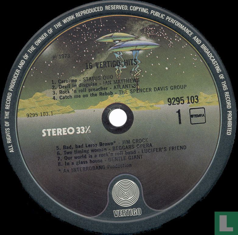 Bingo! 16 Vertigo Hits