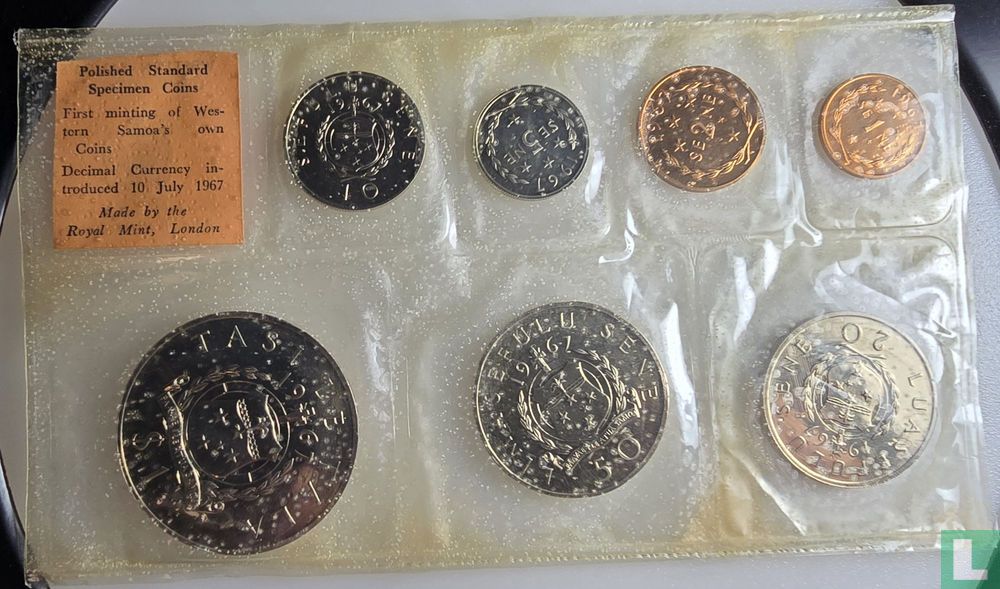 Samoa coffret 1967 (BE)