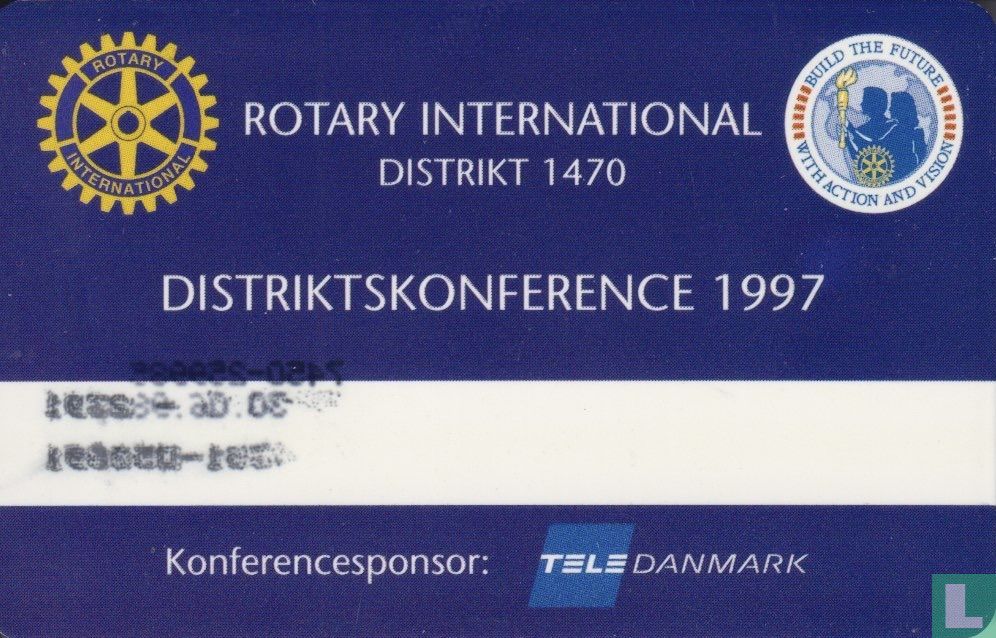 Rotary International Distrikt 1470 7450 (1997) - Tele Danmark - LastDodo