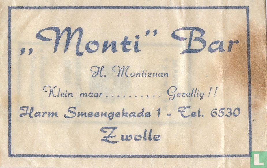 "Monti" Bar