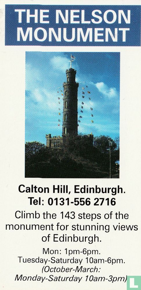 The Nelson Monument