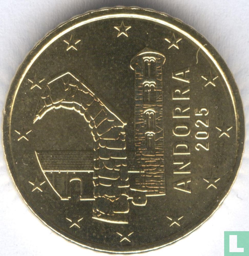 Andorra 50 cent 2025