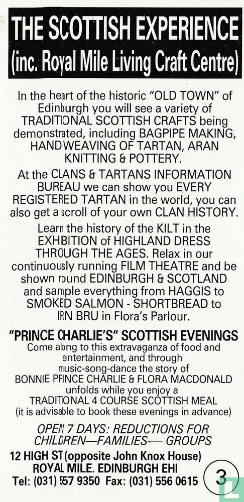 The Scottish Experience