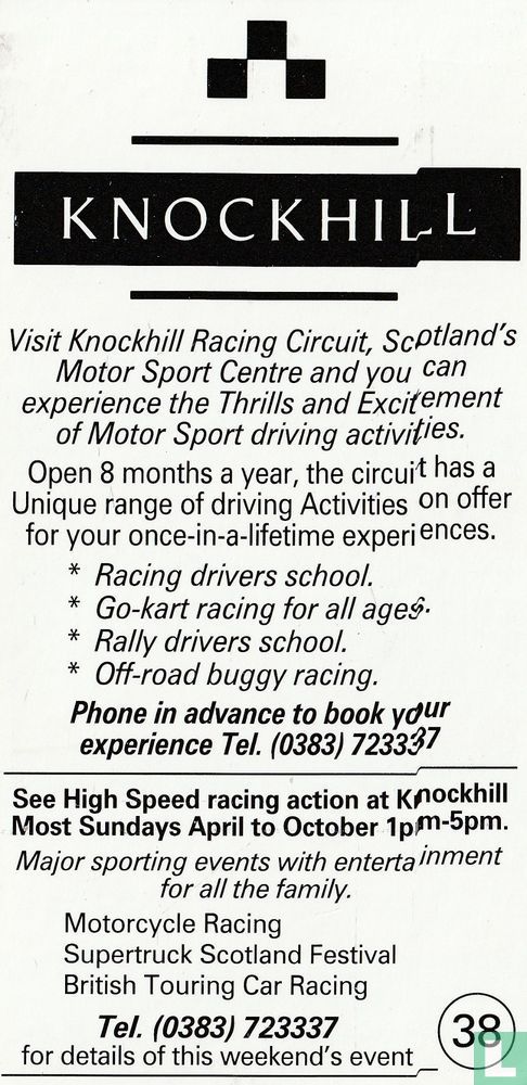 Knockhill Racing Circuit