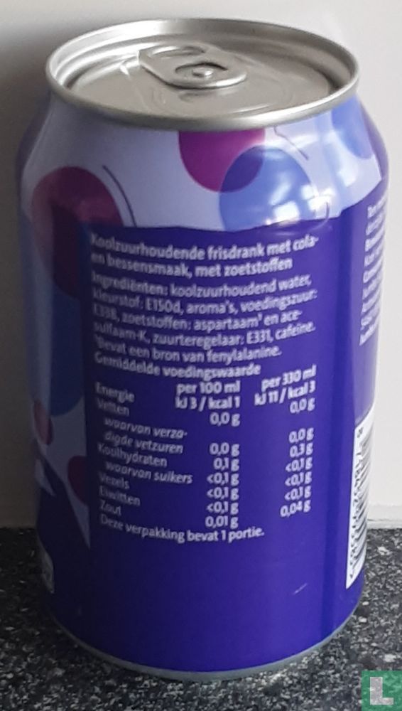 Berry flavour zero sugar