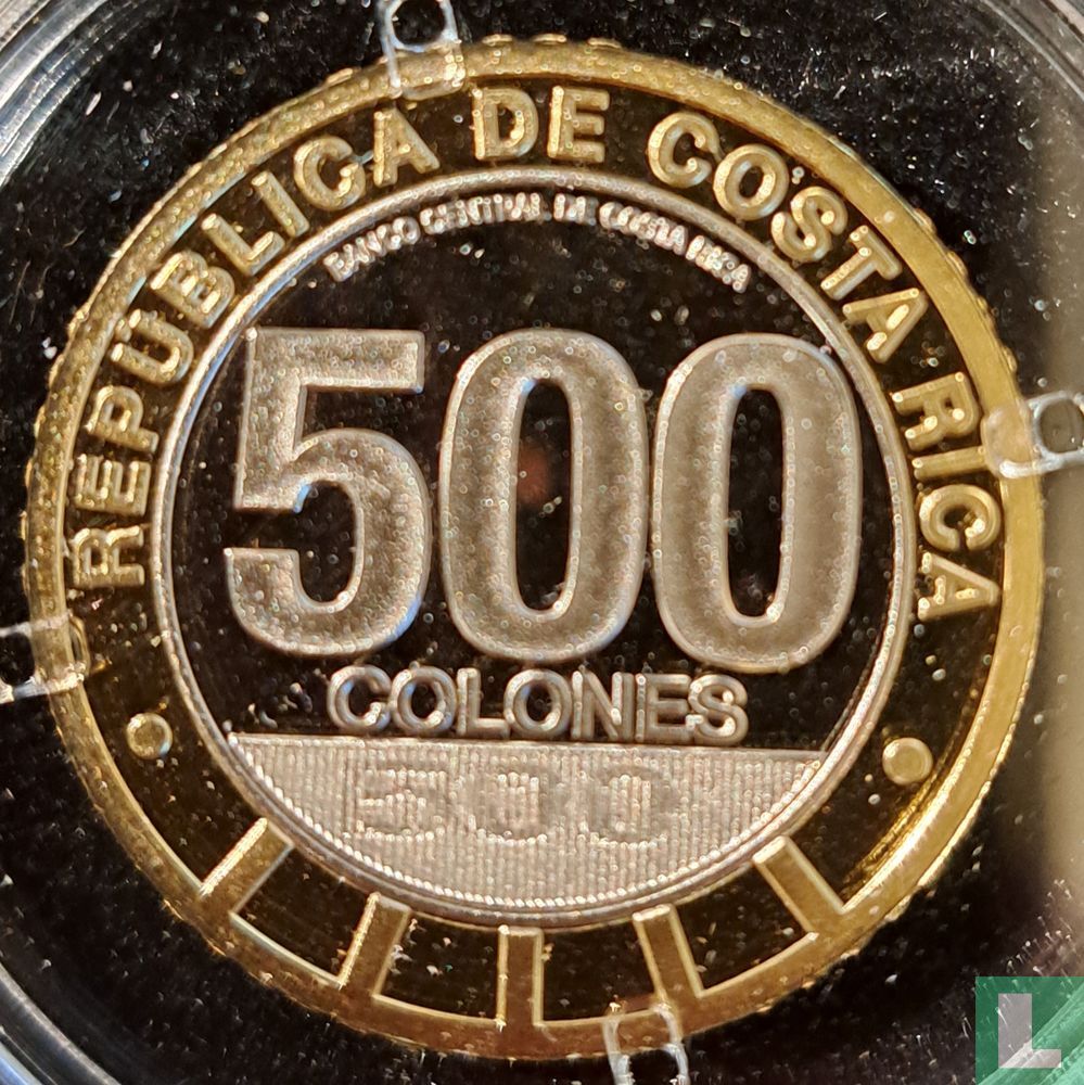 Costa Rica 500 colones 2021 (BE) 