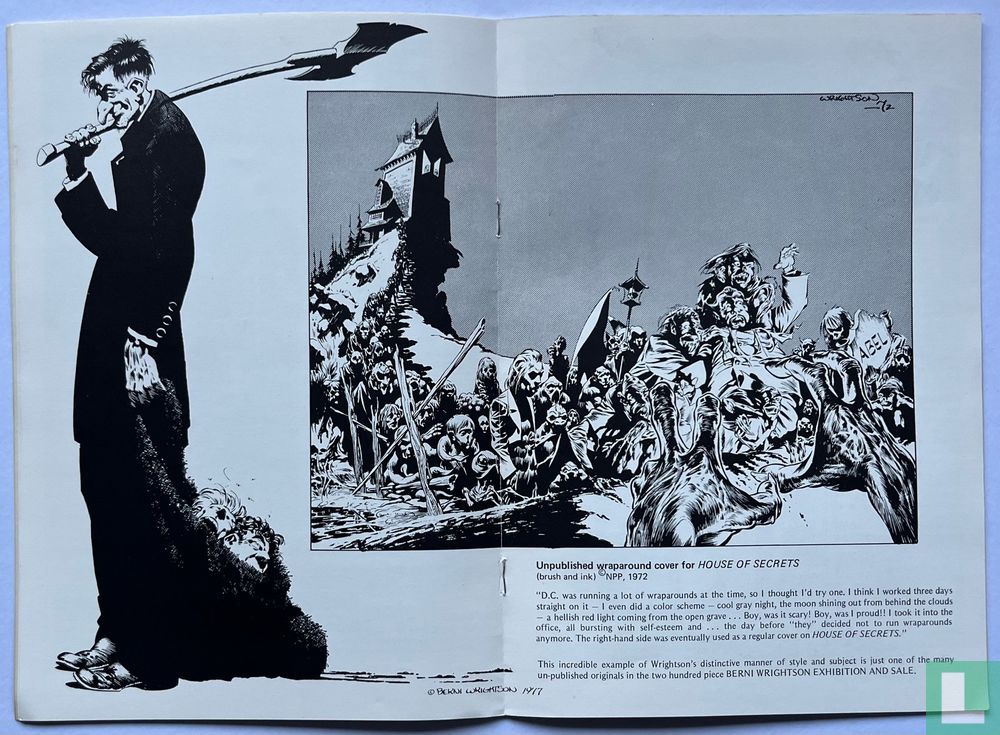 The Bernie Wrightson catalog
