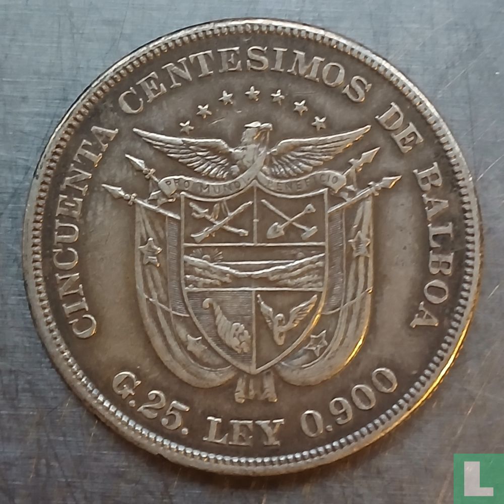 Panama 50 centésimo 1905