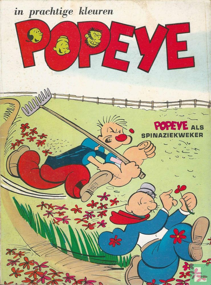 Popeye als spinaziekweker