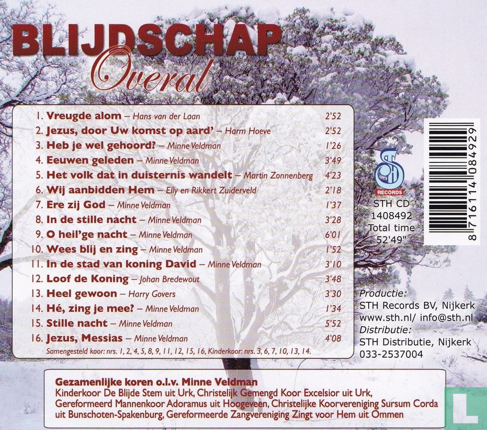 Blijdschap overal
