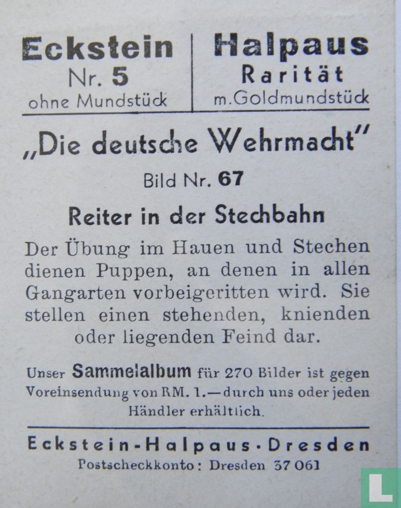 Reiter in der Stechbahn