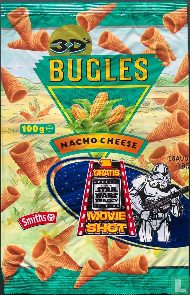 3D's Bugles Nacho cheese