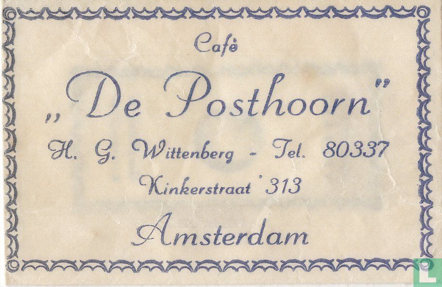 Café "De Posthoorn"