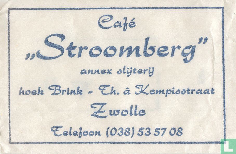 Café "Stroomberg"