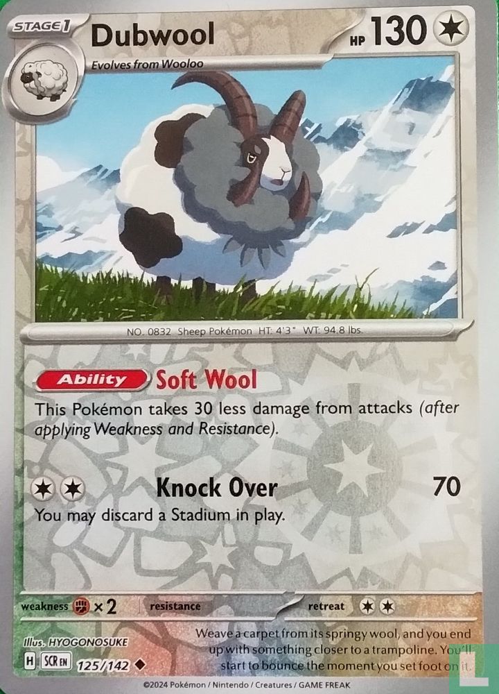 Dubwool (Reverse Holo)