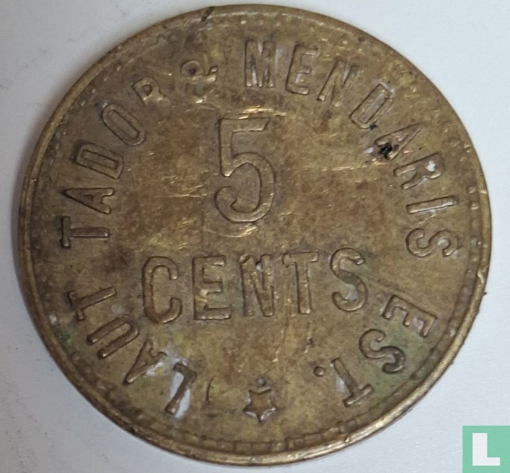 Laut Tador & Mendaris est. 5 cents - Diversen en Onbekend gebruik ...