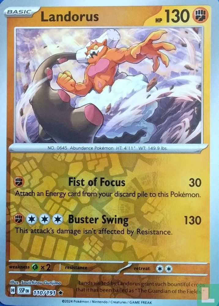 Landorus (Reverse Holo)