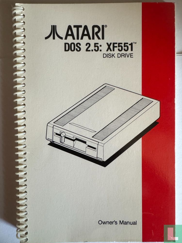 Atari Dos 2.5: XF551 disk drive