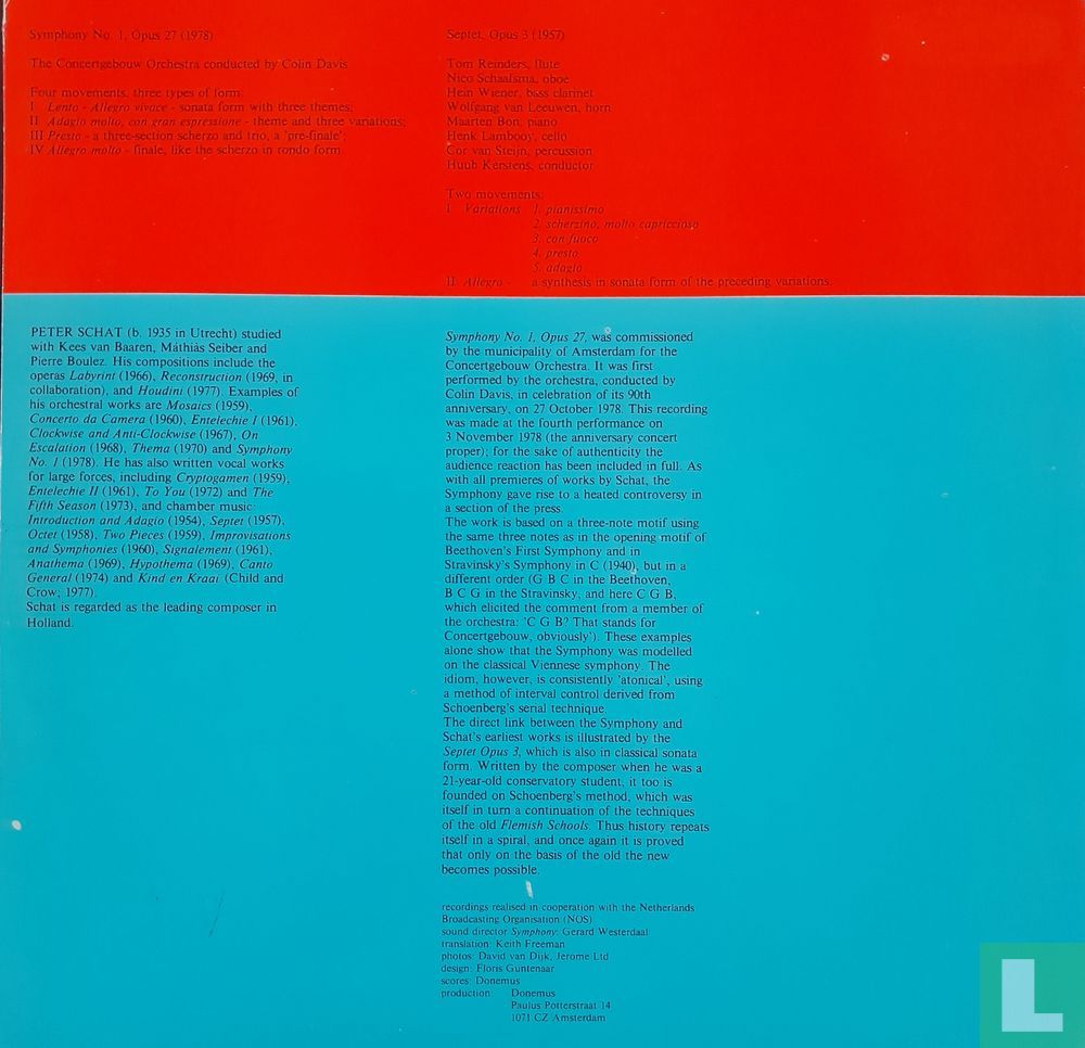 Symphony No. 1 , Septet