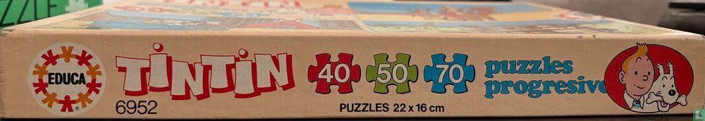 TinTin Puzzles progresivo