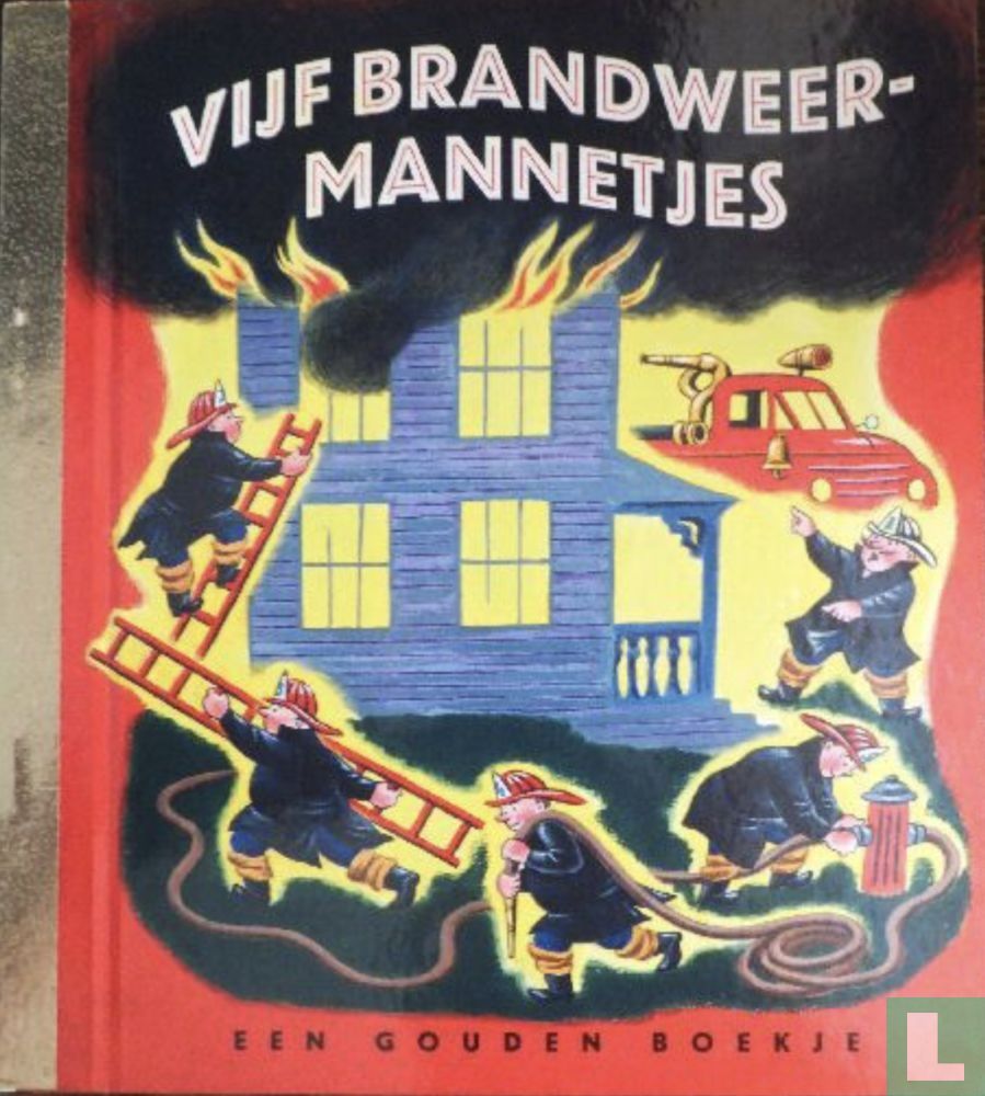 Vijf brandweermannetjes