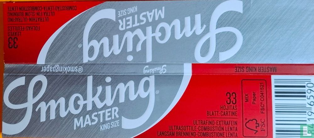 Smoking King Size Silver Master