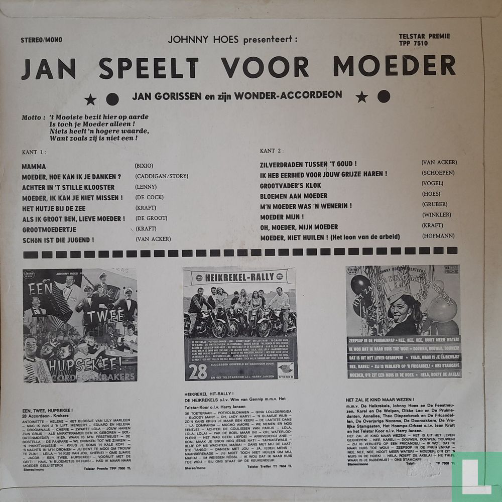 Jan speelt voor moeder