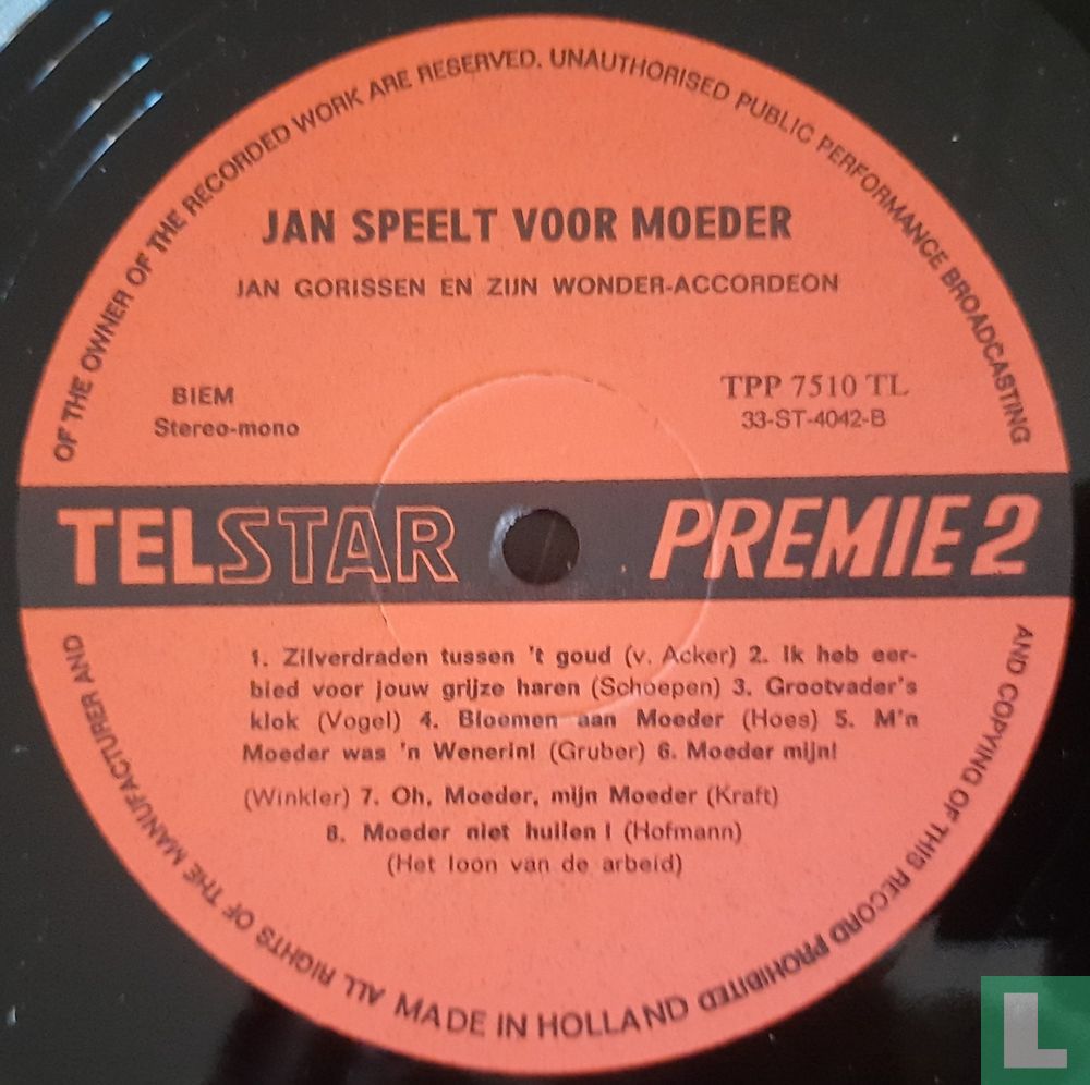 Jan speelt voor moeder