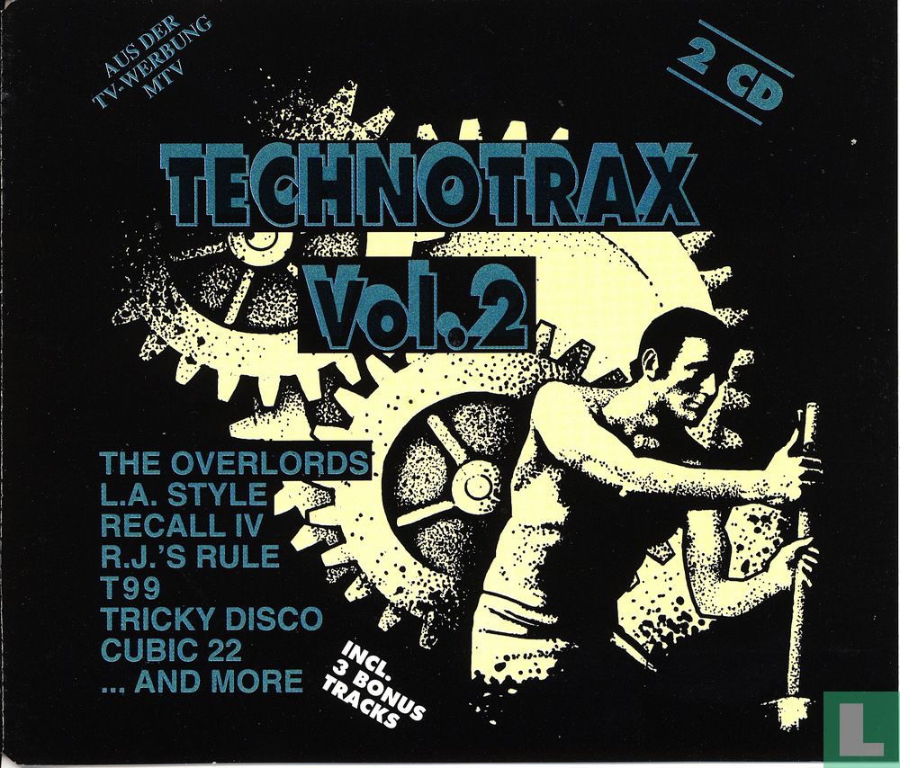 techno trax vol.2 CD zyx 70061-2 (1991) - Various artists - LastDodo
