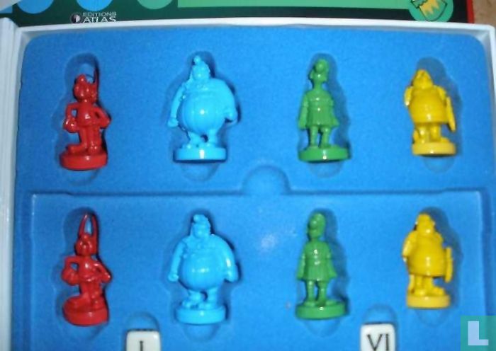 Jeu De Société Astérix - Jeu Des Petits Chevaux - édition Atlas, Occasion