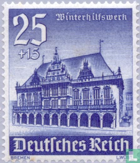 Winterhulp, Gebouwen