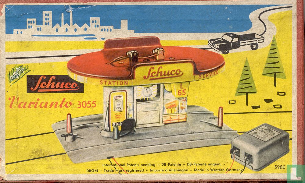 Schuco Varianto Shell Service Station