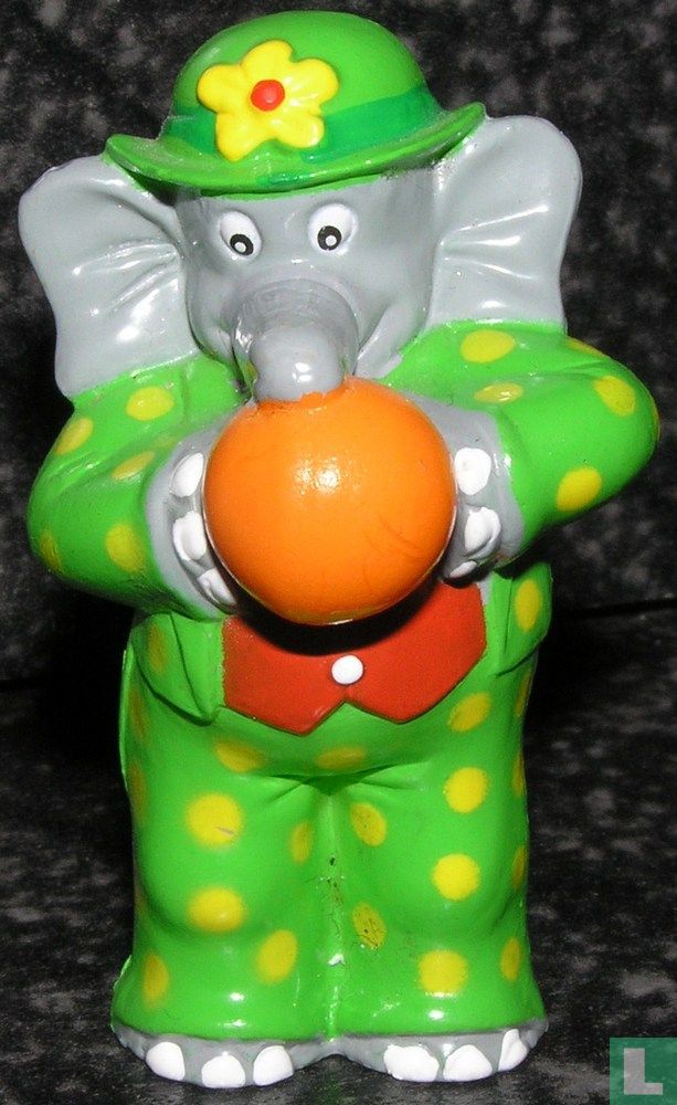 Benjamin Blümchen as clown
