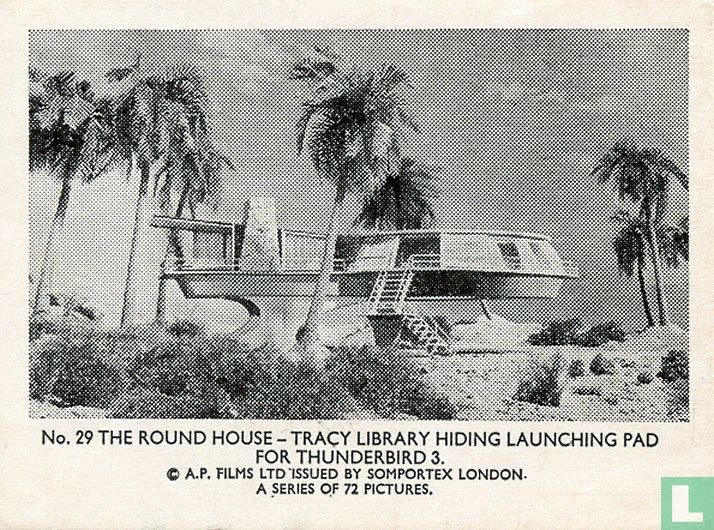 The round house - Tracy library hiding launching pad for Thunderbird 2 ...