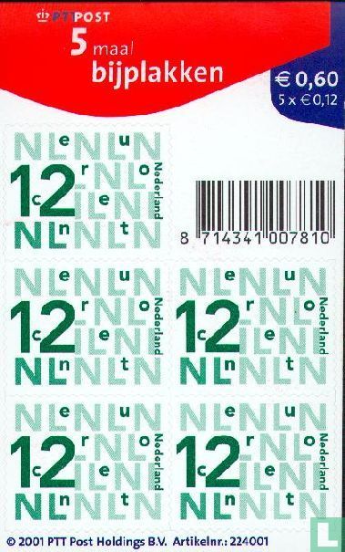 Zusätzliche Briefmarken