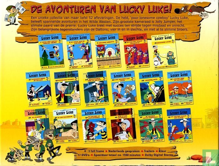 52 Avonturen van Lucky Luke [volle box] DVD (2008) - DVD - LastDodo