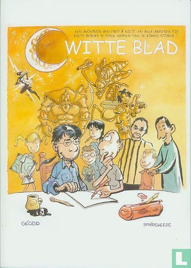 Witte blad