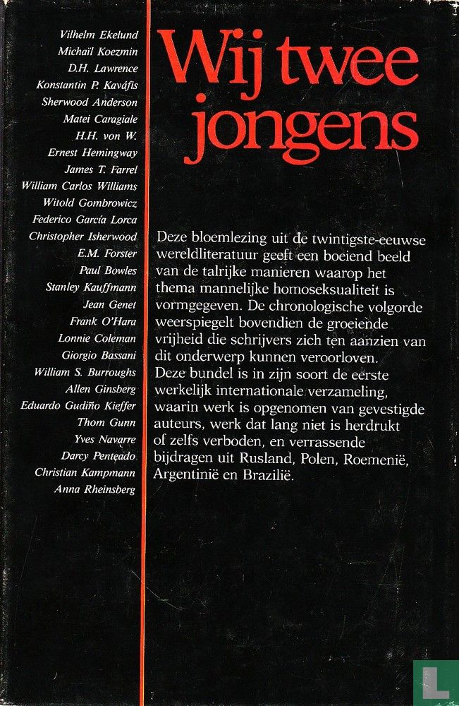 Wij twee jongens