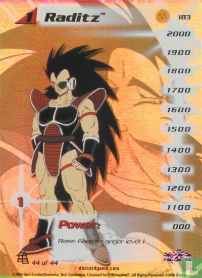 Raditz (Level 1 - Superfoil)
