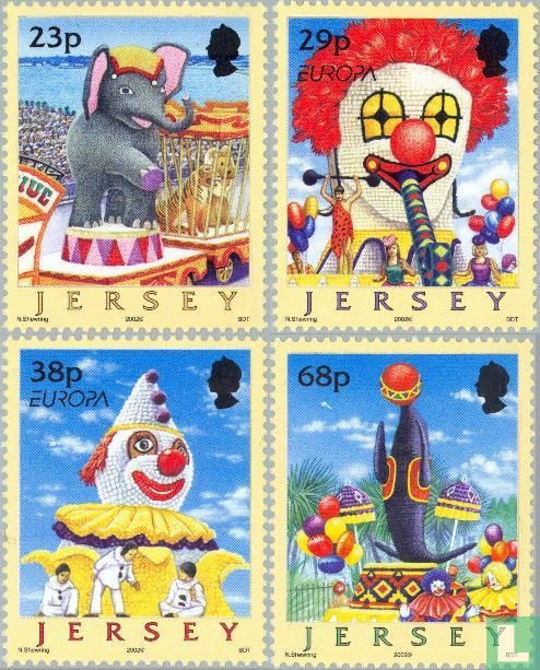 Circus - carnival floats