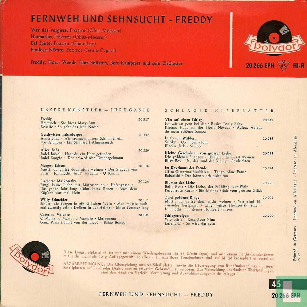 Fernweh und Sehnsucht