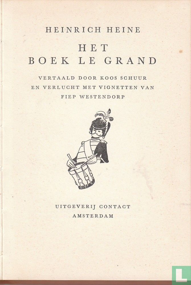 Het boek Le Grand