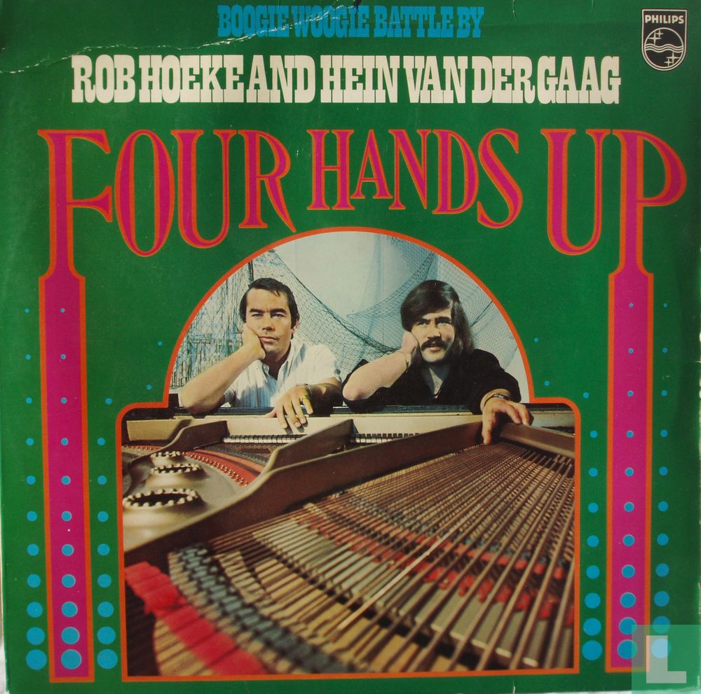 Four hands up
