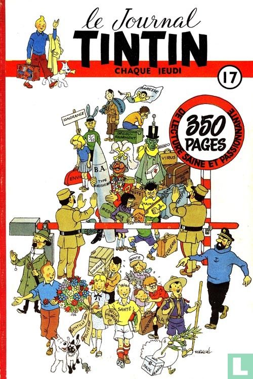 Tintin recueil 17