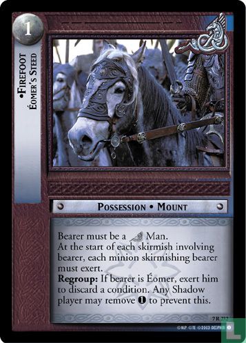 Firefoot, Éomer's Steed