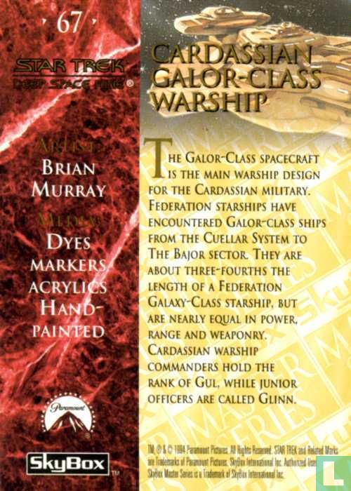Cardassian Galor-Class Warship